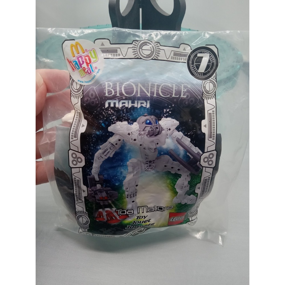 McDonald's Happy Meal Lego Bionicle Mahri Toa Matoro #7 - 2007- NIP